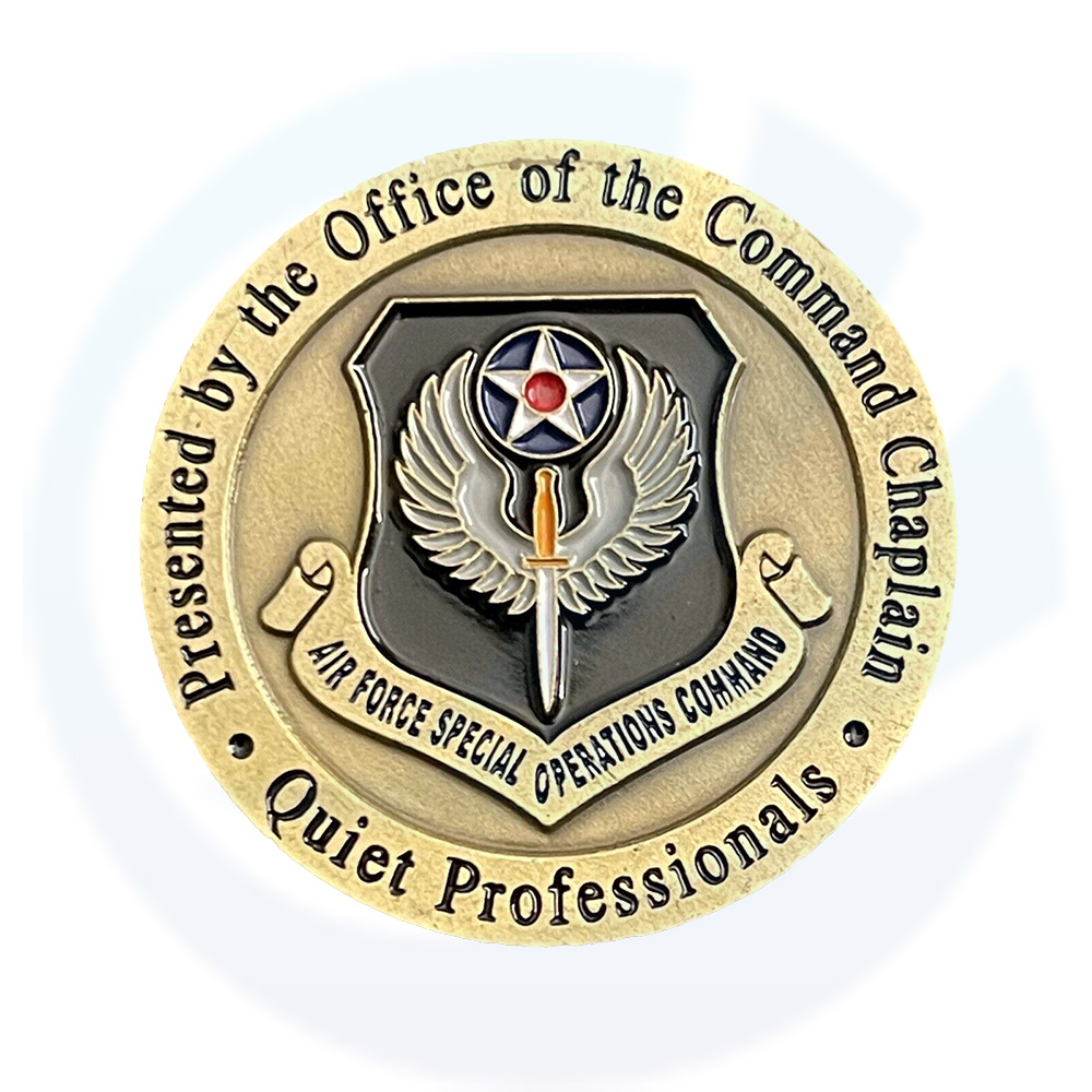 US Air Force Special Operations Command Command Chaplain Challenge Coin