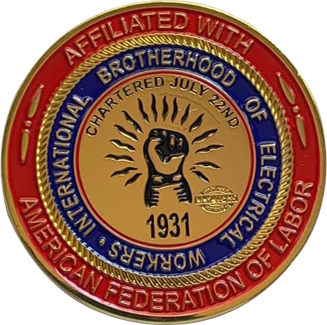 Custom Personalized Military Command Coins Custom Ibew Challenge Coins
