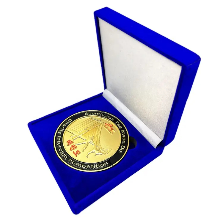 Hot sale custom 3D bronze personalized challenge coin commandant coin