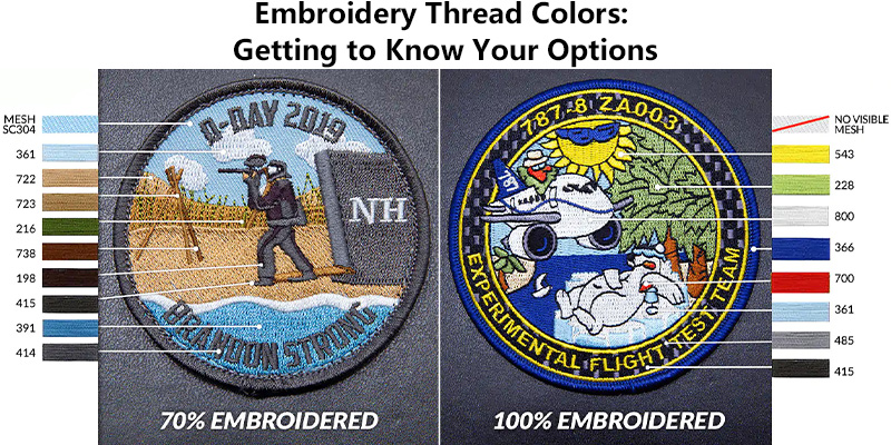 Embroidery Thread Colors: Getting to Know Your Options