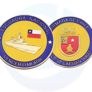 Wholesale Custom Chilean Metal Magnetic Coins Troquelados Cuos De Monedas De Coleccion Coins Chile Personalizadas