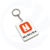 Rubber lanyard Key Chain hotel