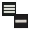 France Uniform Scratch Grades Brigadier Gendarmerie PVC Patch Chest Braid Rank Chevron Blood Type PVC Badge Patches