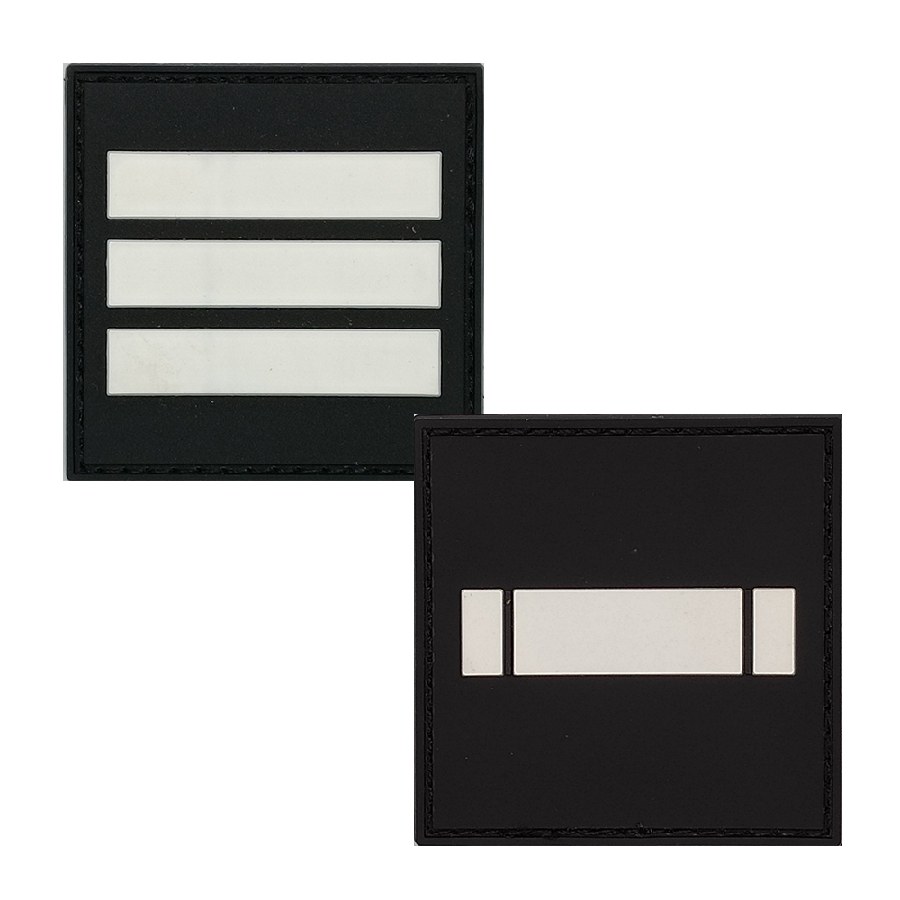France Uniform Scratch Grades Brigadier Gendarmerie PVC Patch Chest Braid Rank Chevron Blood Type PVC Badge Patches