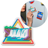 Custom Canada Monaco Logo 3d PVC Rubber Souvenir Christian Fridge Magnets Magnetic Magnets Stickers for Fridge Manufacturer
