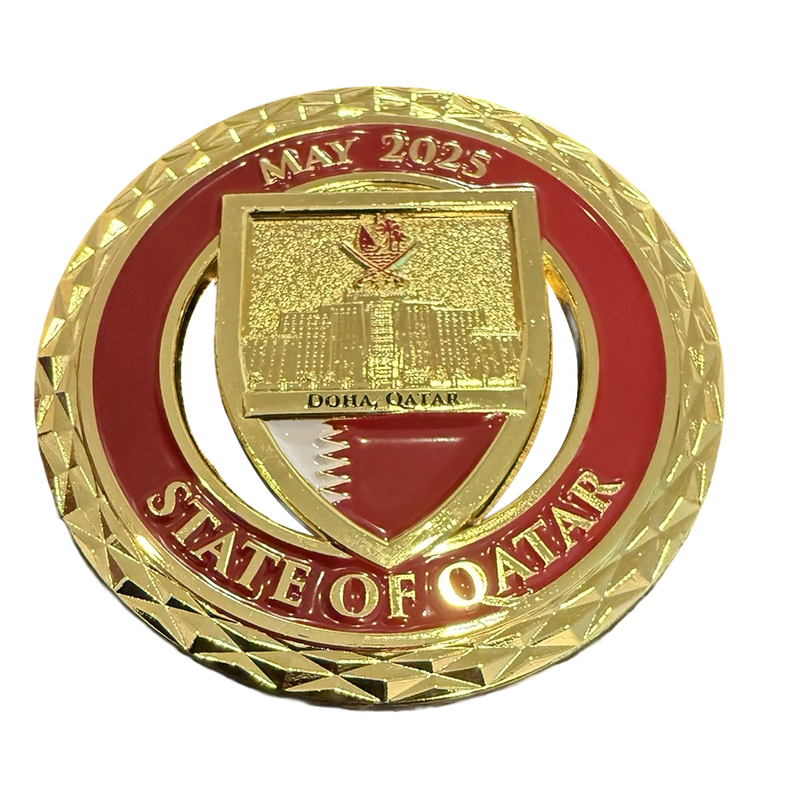 Customised Antique Cooper Plated Anniversary Coin Bulk Custom Saudi Arabic University Large Metal Souvenir Challenge Medal Coin