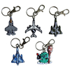 Factory Custom Sided Flight Crew Luggage Tag Label Aviation Gift Keychains