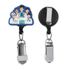 Medical Retractable Pull Badge Reel ID Lanyard Name Tag Card Badge Holder Reels Doctor Nurse Supplies Credential Holder 3D PVC