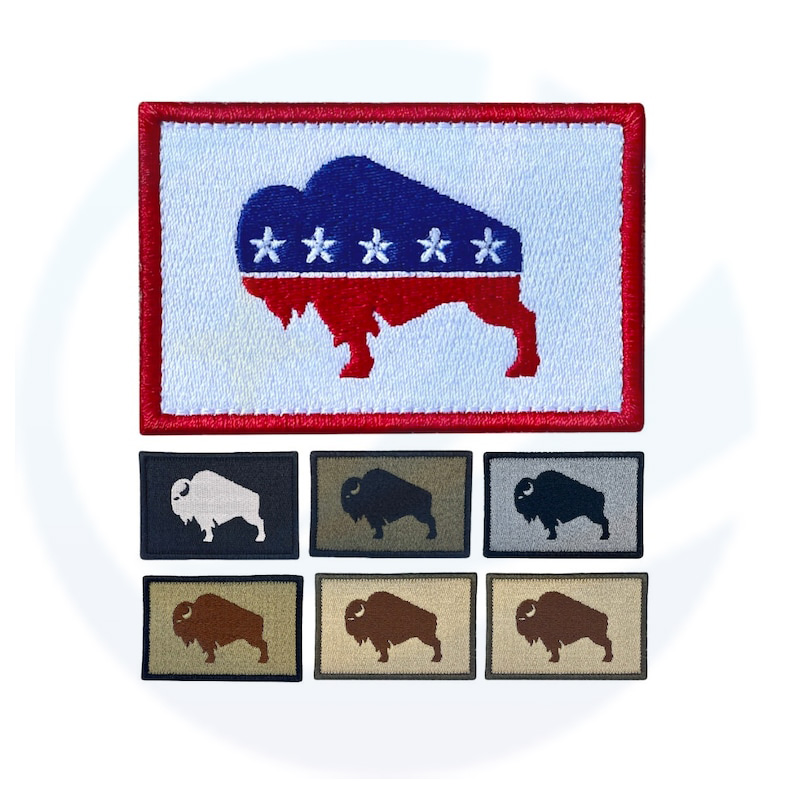 American Bison Morale Badge | Embroidered Tactical Patch
