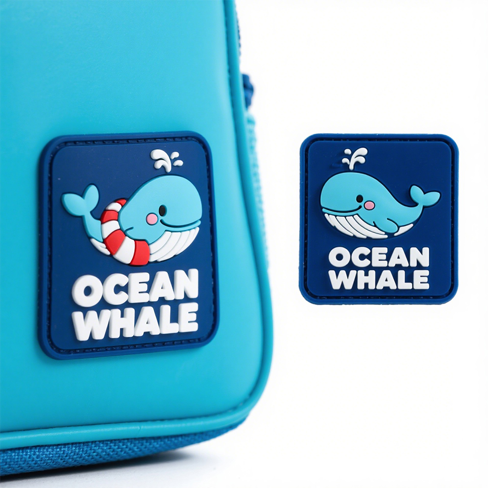 Custom logo 3d Pvc Cartoon Cute Soft Rubber Patch Labels Accessories Children's Bags Manufacturer Pvc Patches for Clothing