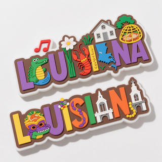 Custom Printed 3D Tourism Souvenirs Silicone Refrigerator Magnets Sticker Maker for Promotional Fridge Featuring Different