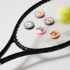 Promotional Custom Logo Silicone Tennis Racket String Vibration Dampener Custom Tennis Racket Dampener