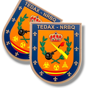 Factory Supply Low Price Spain 3D Debossed Rubber Silicone Patches Custom Sew On Soft PVC Patches for Clothing Bags Hats