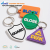 Manufactory Personalize Custom Soft Silicone Pvc Keychain Custom Logo PVC Rubber Keyring / Custom Rubber Pvc Keychains