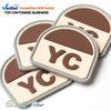 Eco-friendly Rubber Patches Factory Price Customized 3D Embossed Logo Silicone PVC Soft Badges for Garment