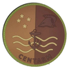 High Quality Chile Tiger Silicone 2D PVC Logo Custom Embossed Soft PVC Patches Rectangle Iron-on Rubber Tags for Clothing Hat
