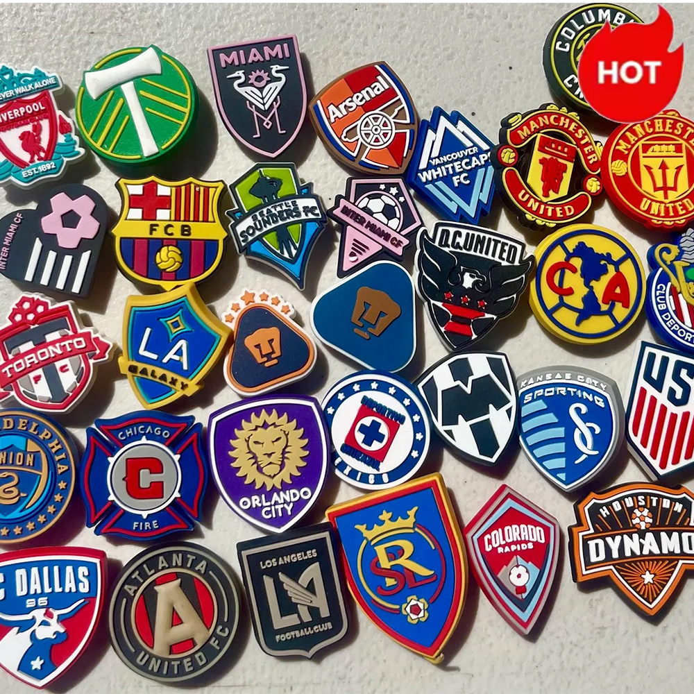 Wholesale PVC American Football Team Buffalo Bills Shoe Charms Custom Shoe Decorations NFL Shoe Charms New Arrival
