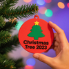Christmas PVC Toy Gingerbread Man Pendant Polymer Clay Dolls Xmas Tree Hanging Decoration Home Soft Pottery Craft Ornament