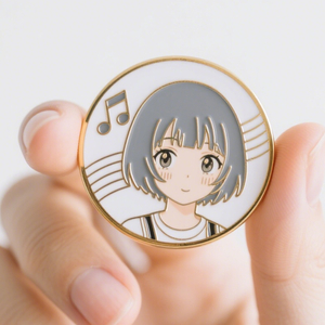High Quality Wholesale Factory Customized Cute Girl Style Hard Enamel Pins Soft Enamel Pins for Decoration