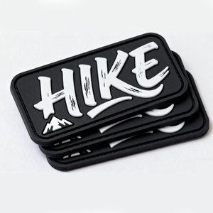 Custom Logo Products Fashion Soft PVC Logo Product Patch Rubber PVC Patches 3D Embossed Label Garment Rubber Tags for Clothes
