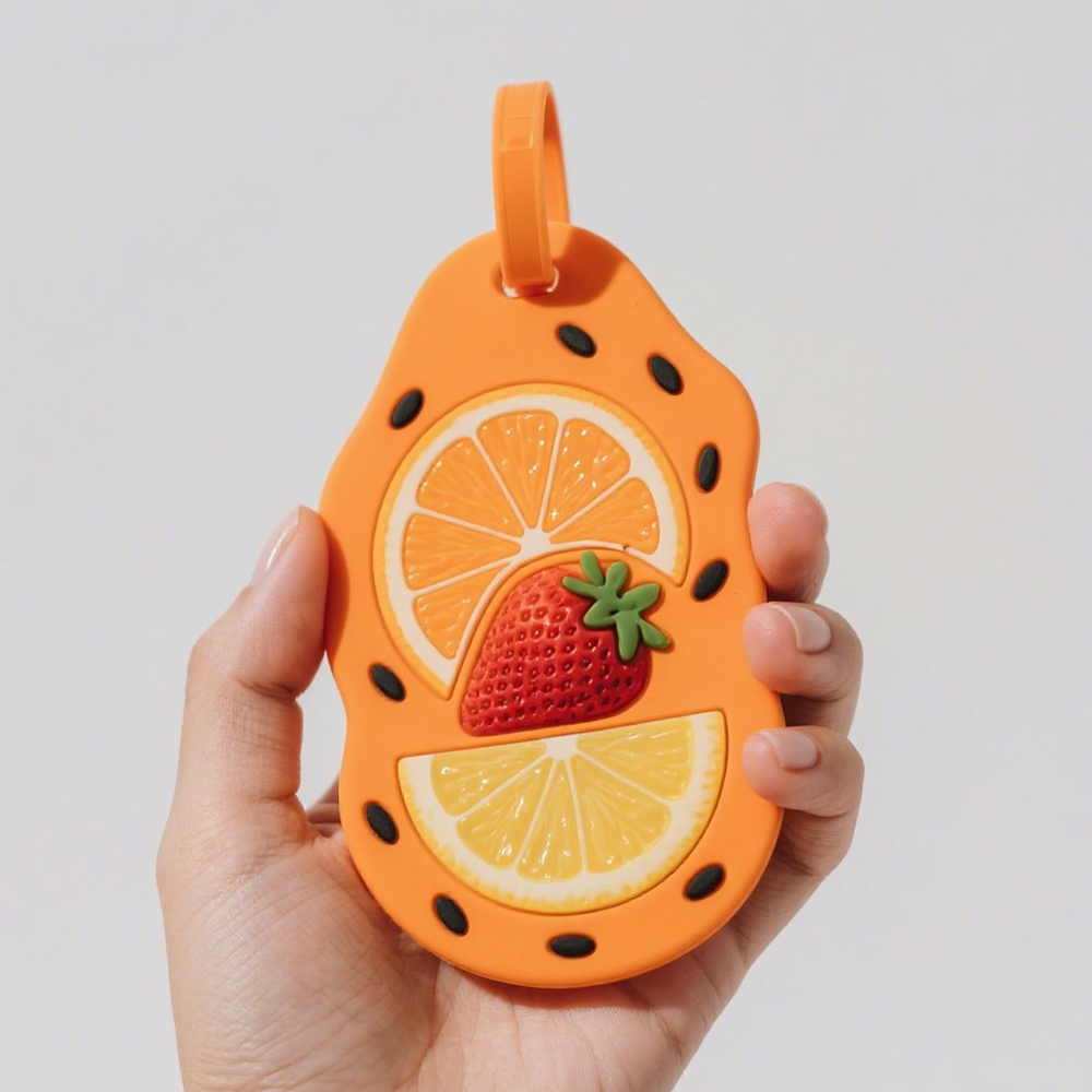 China Factory Price High Quality Colorful Luggage Label DIY Pvc Luggage Tag Soft for Luggage Cases