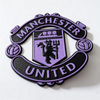 Heat Transfer Pvc Morale Patch United Football Club Custom 3D Multi-color Clothing Embossed logo Rubber Silicone Tpu Patch Clothing Brand Label