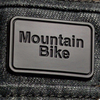 Custom Ride Riding Bicycle PVC Patches | Durable Soft Rubber Cycling Patches for Jackets & Bags