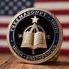 Manufacturer Custom 3D Enamel Freemason Eye Masonry Souvenir Masonic Stamping Metal Masonic Challenge Coin