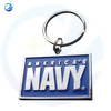 Navy Metal Keychain