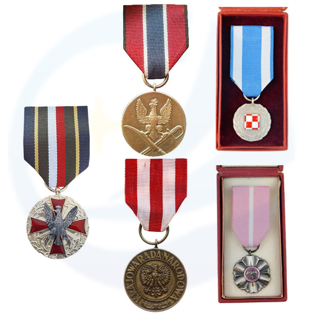 WW1 WW2 POLISH ORDER OF SAINT STANISLAUS MEDAL POLAND Army Medal