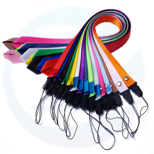 Sublimation Polyester Heat Transfer Printing Keychain Lanyards