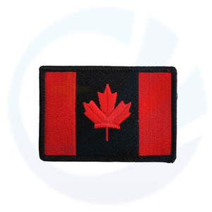 Canada Flag Embroidery Patch Any Size Embroidery Patches