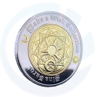 Two-Tone Plating Souvenir Coin