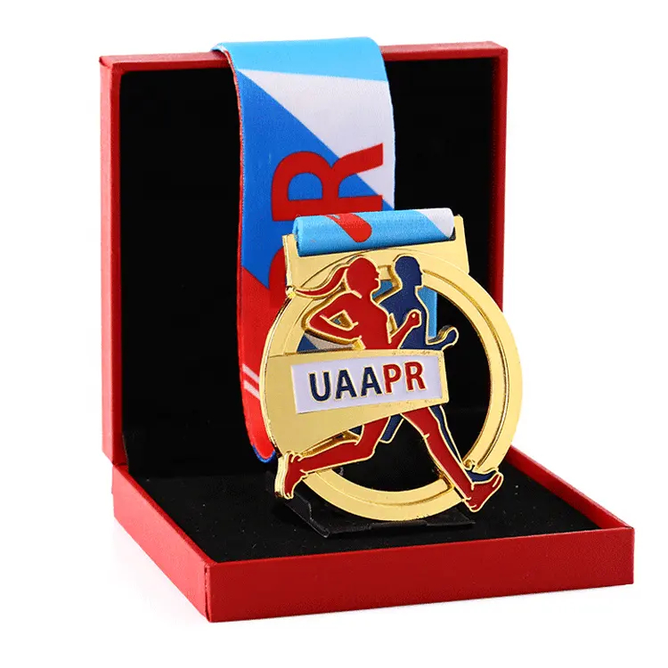 Customized Logo Sports Metal Medal Sports Medals And Ribbons Sporting Blank Custom Personalized Medal
