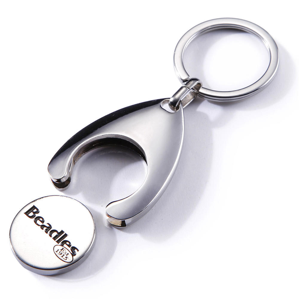 Canadian Shopping Cart Token Keychain