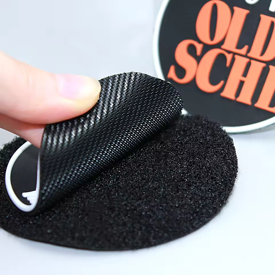 Hat Backpack Sew On Embossed Soft PVC Label Badge 3D Silicone Rubber Patches