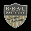 Custom USA Patch Real Patriots PVC Badge Durable Rubber Emblem for Bags and Apparel