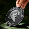 Spartan With Your Shield or On It Rubber Patch PVC Warrior Theme Emblem for Backpacks Jackets and Gear
