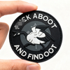 Custom Canada Toothy Goose FAFO PVC Patch – 3D Soft Rubber Morale Badge with Hook & Loop Backing