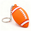 Custom Promotion Plastic Key Chain 3d Mini American Football Keychain nfl Football Keychain