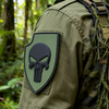Skull Shield PVC Patch Durable 3D Rubber Emblem for Backpacks Jackets Outdoor Style Gear Decoration