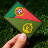 Custom Portugal PVC Patch Marine Corps 3D Soft Rubber Badge with Hook and Loop Backing for Jackets and Gear