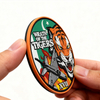 Pakistan Wings Division PVC Patch Custom Logo Factory Supplier Durable Waterproof Rubber Badge