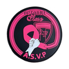 Custom Breast Cancer Awareness PVC Patch Pink Ribbon Design 3D Soft Rubber Patch October Style Embossed PVC Badge