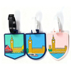 Custom PVC Luggage Tag Boarding Pass Suitcase Label Boarding Pass Logo Luggage Drop Tag