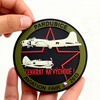 Czech Aircraft Unit PVC Patch – Custom 3D Rubber Emblem with Hook Fastener