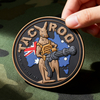 Custom Australian Federation Guard PVC Patch – 3D Rubber Emblem with Hook and Loop Backing