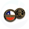 Pirate Metal Large Challenge Coin