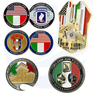 Custom Italy Italian Challenge Coins
