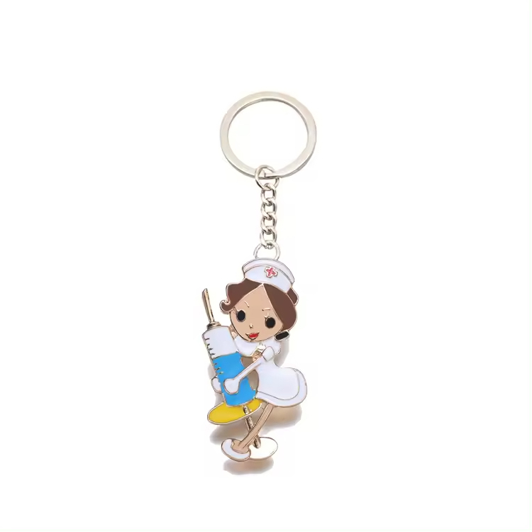 Medical Staff Human Nurse Hospital Keychain Doctor Key Chain 